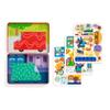 Mudpuppy Food Truck Festival  Magnetic Play Set Travel Friendly Game with Illustrated Food Truck Background Scenes Including Furry Characters and Over 40 Mix and Match Magnets for Ages 4 and Up view 2