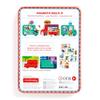 Mudpuppy Food Truck Festival  Magnetic Play Set Travel Friendly Game with Illustrated Food Truck Background Scenes Including Furry Characters and Over 40 Mix and Match Magnets for Ages 4 and Up view 3