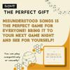 Brass Monkey Misunderstood Songs  Party Game with 300 Cards Featuring Uniquely Incorrect Lyrics of Songs, Suitable for 2-8 Players view 4