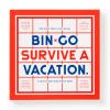 Brass Monkey - Bin-go Survive A Vacation  Game Book with Bingo Cards for Road Trips and Family Vacations view 4