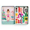 Mudpuppy Enchanted Nutcracker  Magnetic Dress Up Game with Illustrated Christmas Scenes Including 2 Ballerina Characters and Over 40 Mix and Match Magnets Perfect for Holiday Travel view 2