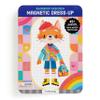 Mudpuppy Rainbow Fashion  Magnetic Dress Up Game with Illustrated Rainbow Scenes Including 2 Furry Characters and Over 40 Mix and Match Magnets Perfect for Travel view 2