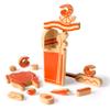 Brass Monkey Loaded Bloody Mary  Balance Game Includes 10 Ridiculous Garnish Shaped Wooden Pieces to Stack, 2+ Players view 1