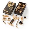 Brass Monkey One Trip Nick  Balance Game Includes Ridiculous Grocery and Other Fun Shaped Wooden Pieces to Stack, 2+ Players view 2