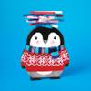 Mudpuppy Penguin Stack Up  Winter Penguin Themed Wooden Balancing Game for Motor Skill and Dexterity Building for Children Ages 4 and Up, 2+ Players view 2