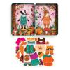 Mudpuppy Folklore Forest  Magnetic Dress Up Game with Illustrated Forest Scenes Including 2 Forest Characters and Over 40 Mix and Match Magnets Perfect for Travel view 2