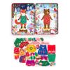 Mudpuppy - Merry Woodland Magnetic Tin Play Set for Kids view 2