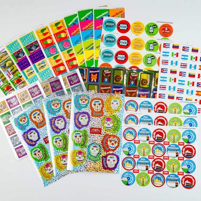 Teacher's Discovery Deluxe Spanish Sticker Pack (750)