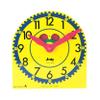 Carson Dellosa 13.5" x 13" Judy Clock, Analog Manipulative for Kids Learning to Tell Time, Circle Time Learning Center, Homeschool, and School Supplies view 1