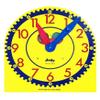 Carson Dellosa 13" x 12" Judy Clock, Learn to Tell Time with Color Coded Clock Hands, Analog Time Telling for Kids, Hands-On Learning Education Classroom and Homeschool Supplies view 1