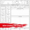 2024 Character Sheets (Dungeons & Dragons Player Accessories) view 2