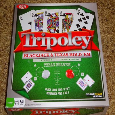 None Tripoley with Black Jack and Texas Hold 'Em Poker