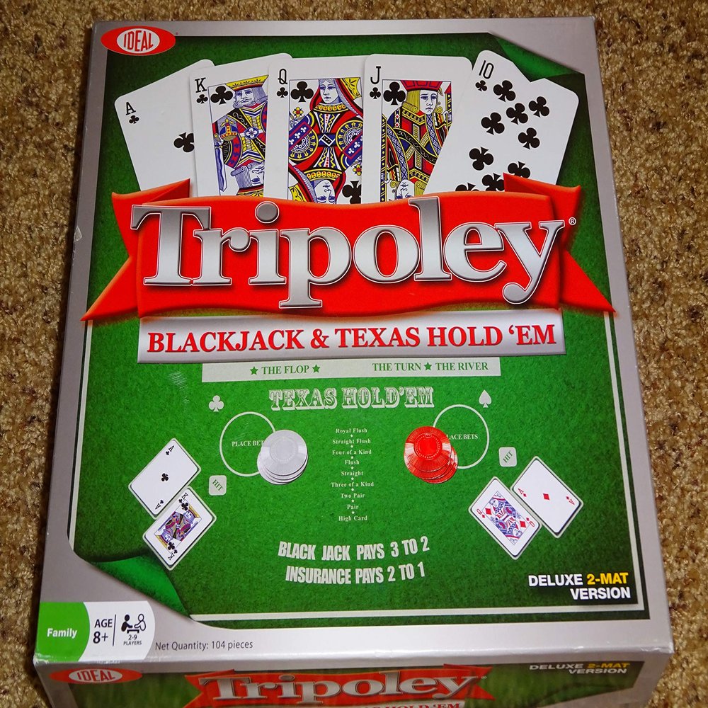 None Tripoley with Black Jack and Texas Hold 'Em Poker