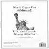 H.E. Harris & Co. United States and Canada Stamp Album Blank Pages view 1