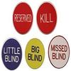 CHIPS and GAMES Professional Texas Holdem 5 Button Package view 1