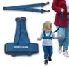 Toddler Leash & Harness for Child Safety - Keep Kids & Babies Close - Padded Shoulder Straps for Children's Comfort - Fits Toddlers w/ Chest Size 14-25.5 Inches - Kid Keeper by Mommy's Helper (Blue)