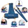 Toddler Leash & Harness for Child Safety - Keep Kids & Babies Close - Padded Shoulder Straps for Children's Comfort - Fits Toddlers w/ Chest Size 14-25.5 Inches - Kid Keeper by Mommy's Helper (Blue) view 4