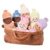 Creative Minds Basket of Babies Soft Baby Dolls, Sensory Toys, Multicultural, Diversity, Inclusion and Social Emotional Learning, Baby Toys for All Ages, Set of 6 Plush Dolls, Multicolor view 1
