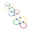 Fun Express Hopscotch Ring Game (25Pc) - 25 Pieces - Educational and Learning Activities for Kids view 1