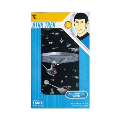 Telekiad Star Trek Tarot (The Animated Series - Majors-Only)