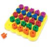 Learning Resources Stacking Shapes Pegboard, Toddler Activity,Fine Motor Toy, Gifts for Boys and Girls, 27 Piece Set, Ages 2+ view 2