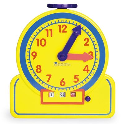 Learning Resources Primary Time Teacher Jr. 12 Hour [Yellow]