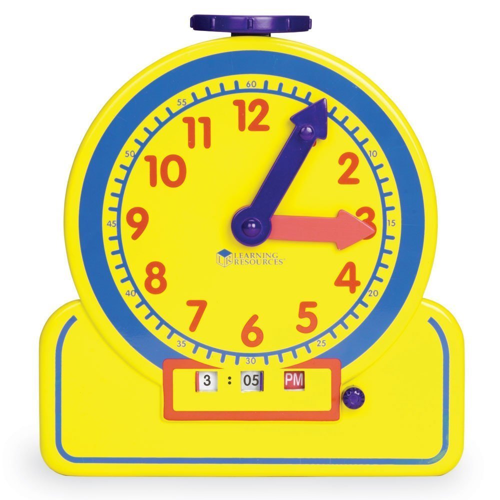 Learning Resources Primary Time Teacher Jr. 12 Hour [Yellow]