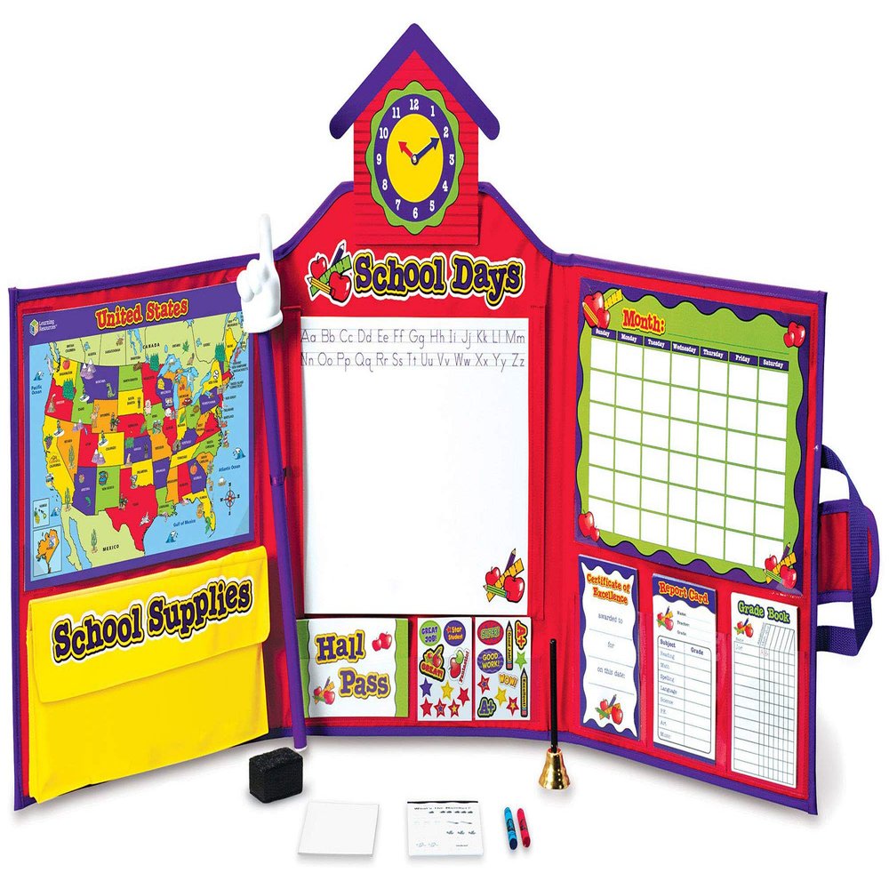 Learning Resources Pretend & Play School Set with Canadian Map