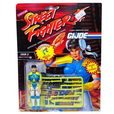 GI Joe Street Fighter II - Chun Li Kung Fu Fighter