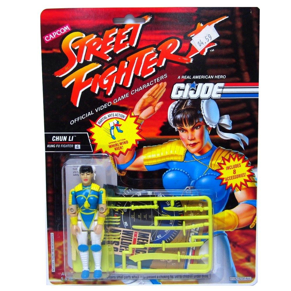 GI Joe Street Fighter II - Chun Li Kung Fu Fighter