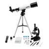 Educational Insights GeoSafari Telescope & Microscope Set - Science Kit with Refractor Telescope and Microscope for Kids, Includes Prepared Slides, Discovery Toys, Science Gifts for Kids 8-12 view 1