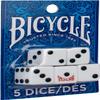 Bicycle 5 count dice view 1
