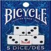 Bicycle 5 count dice view 4