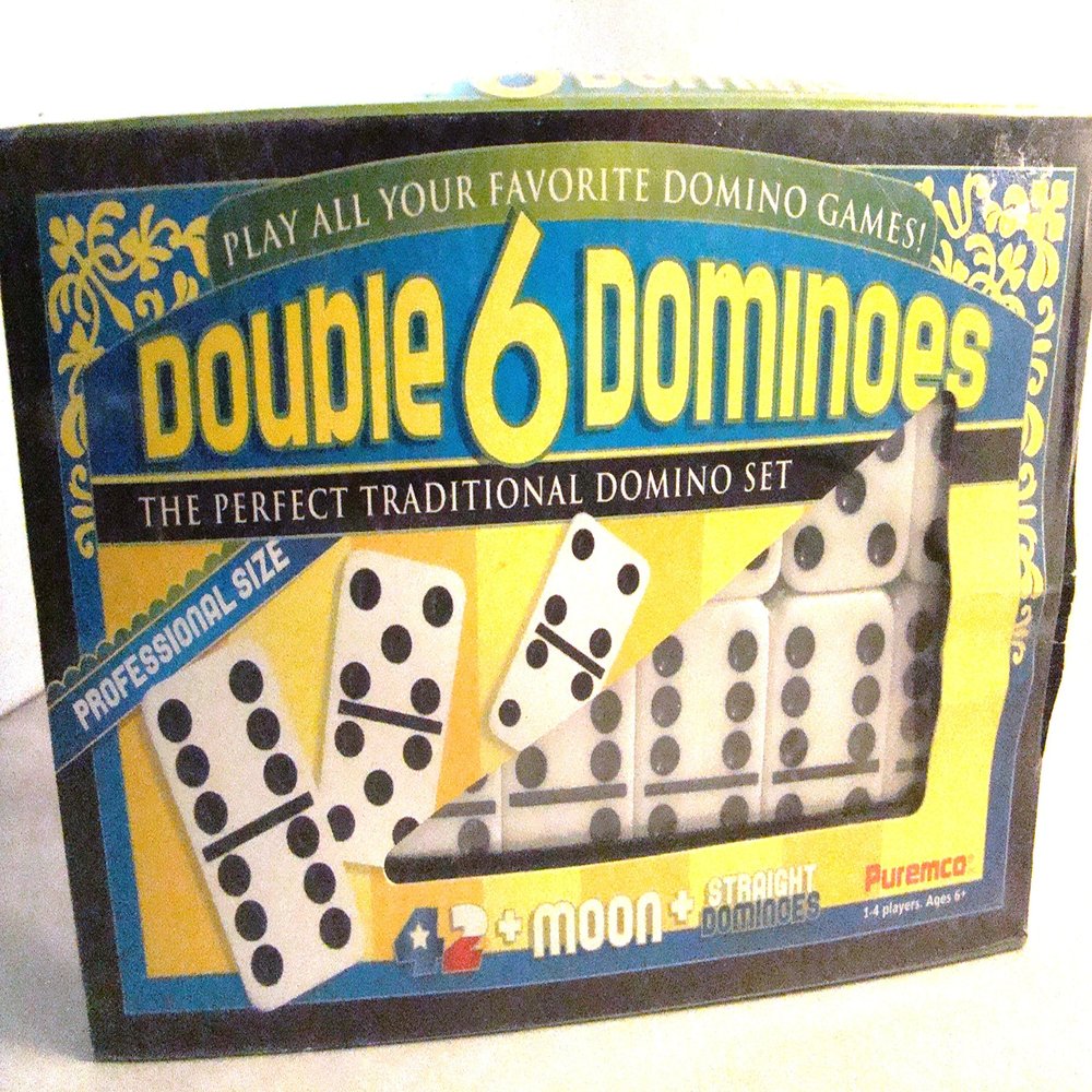 University Games Puremco Double Six Dominoes Game
