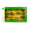 TOMY John Deere Toy Truck & Toy Tractor With Trailers 26-Piece Farm Toy Value Set view 3