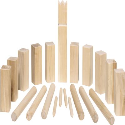 Goki Wooden Kubb Vikings Chess