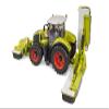 Claas Disc 8550 C Plus Three part Mower view 4