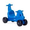 Careplay 2-in-1 Puppy Push & Ride-on Toy, Indoor & Outdoor Use, Low Profile Seat, Recommended for Children up to 50lbs, Durable Construction, Made in The USA, Blue view 1