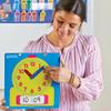 Learning Resources Write & Wipe Demonstration Clock - 1 Piece, Clocks for Teaching, First Grade Learning Games, Teaching Time Essentials, Homeschool Supplies, Classroom Supplies view 2