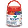Learning Resources Classpack Tangrams, Set of 30 (210 pcs) , 6 Colors, Ages 5+ view 2