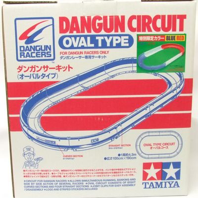 Dangan Circuit Oval Blue Red by Tamiya