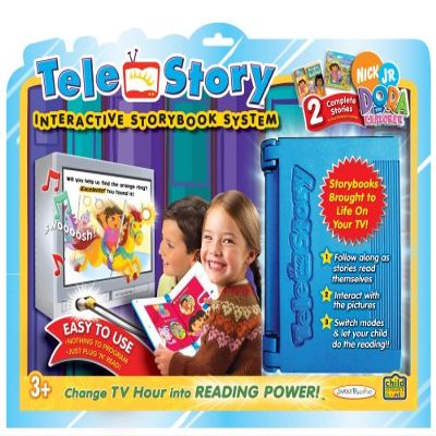 Jakks Pacific Toymax Telestory Console W/ Dora Cartridge