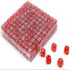 16 Millimeter Clear Red Dice - Set of 800 view 1