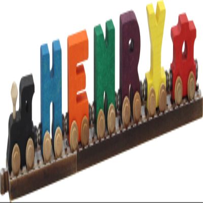 5 Letter NameTrains and Track to Fit - Made in USA