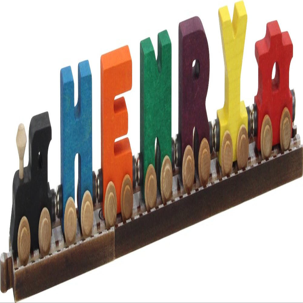 5 Letter NameTrains and Track to Fit - Made in USA