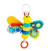 Lamaze Clip On Car Seat and Stroller Toy - Freddie the Firefly - Includes Lady Bug Teether - High Contrast Sensory Crinkle Toys for Babies - Infant Travel Toys - Ages 0 Months and Up view 1
