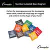 Champion Sports 5 Inch Numbered Bean Bag Set view 3