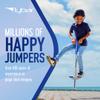 Flybar Maverick Foam Pogo Stick for Kids Age 5 and Up, 40 to 80 Pounds, Pogo Stick for Boys and Girls (Blue/White) view 3