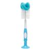Dr. Brown's Reusable Sponge Baby Bottle Cleaning Brush with Suction Cup Stand, Scrubber and Nipple Cleaner, Assorted Color 1-Pack view 1