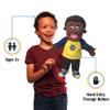 14" Jordan, Black Boy, Hand Puppet view 2